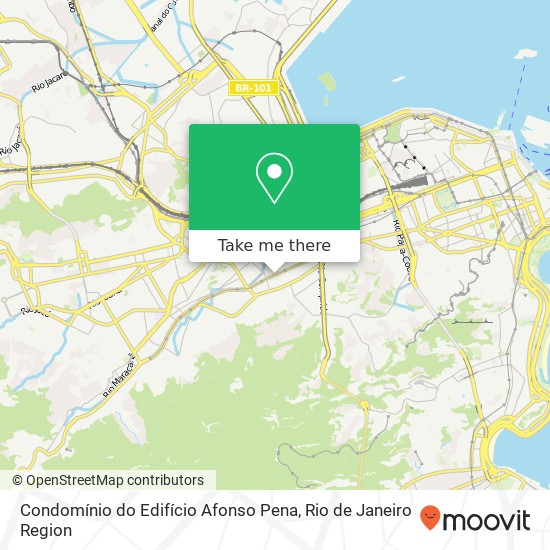 Condomínio do Edifício Afonso Pena map