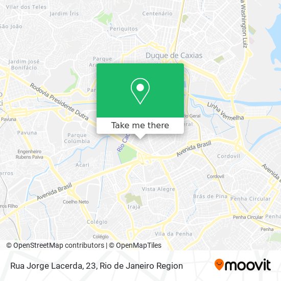 Mapa Rua Jorge Lacerda, 23