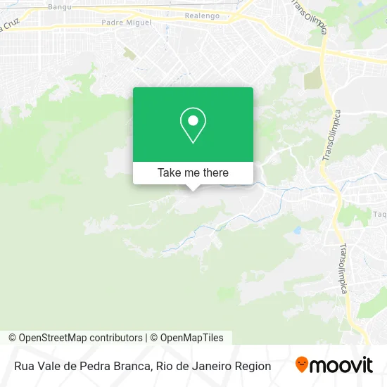 Rua Vale de Pedra Branca map