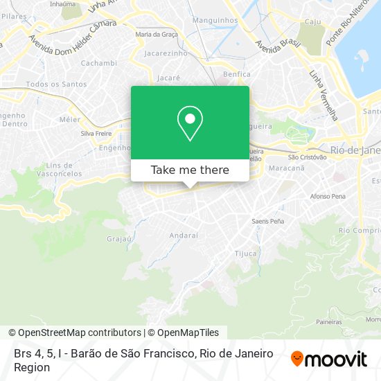Brs 4, 5, I - Barão de São Francisco map