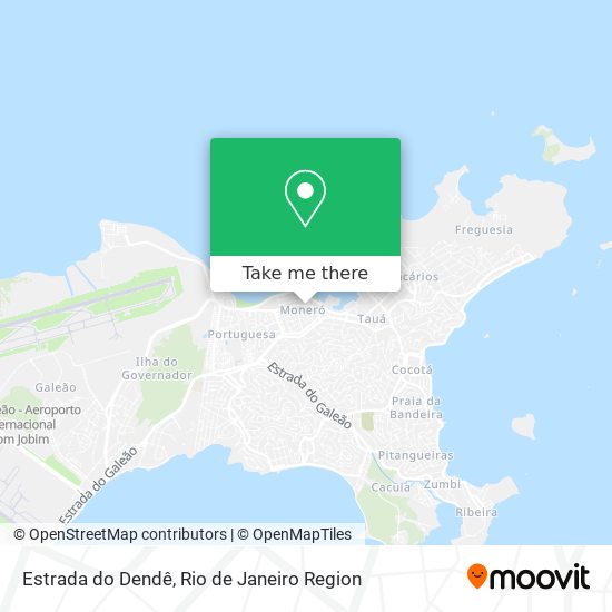 Estrada do Dendê map
