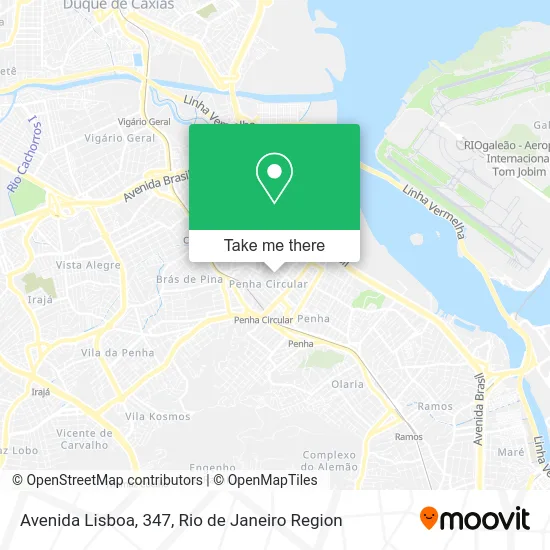 Avenida Lisboa, 347 map