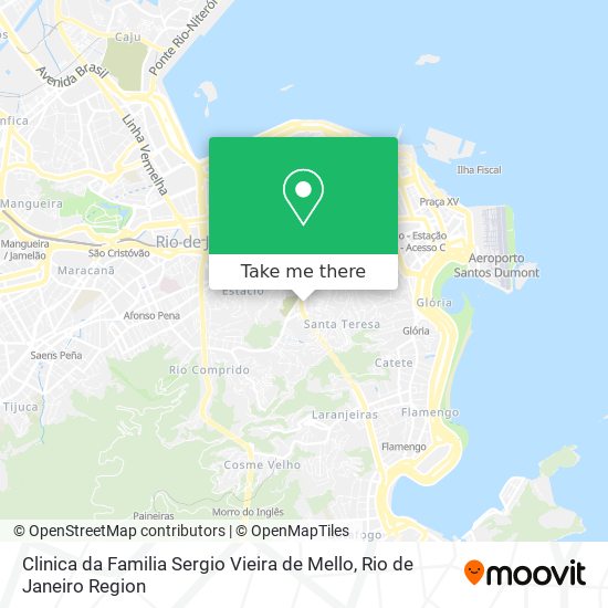 Mapa Clinica da Familia Sergio Vieira de Mello