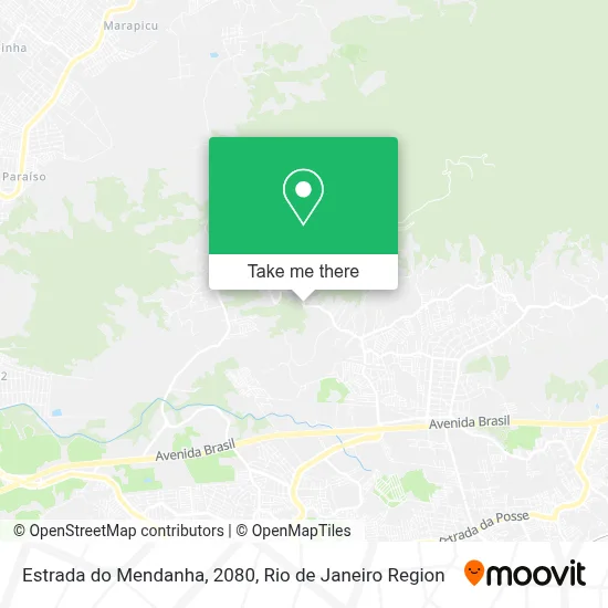 Estrada do Mendanha, 2080 map
