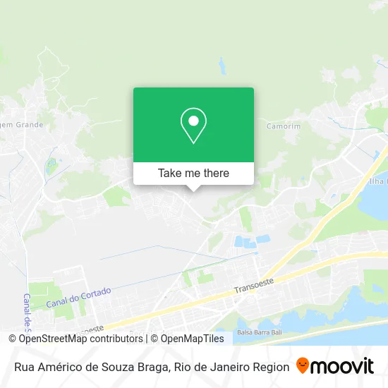 Rua Américo de Souza Braga map