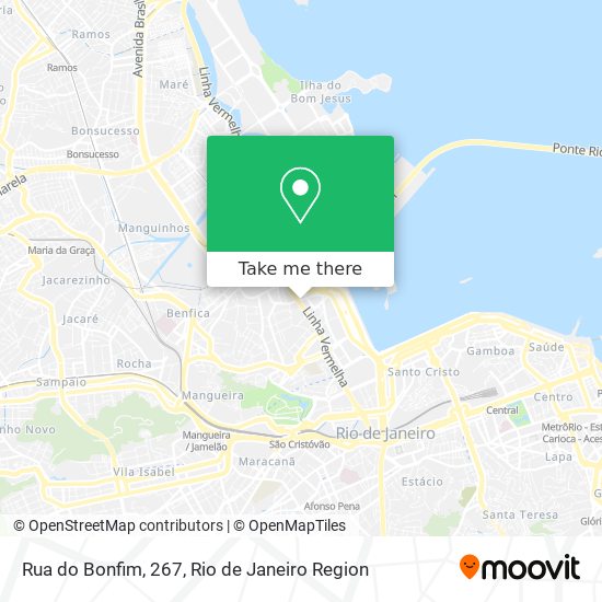 Mapa Rua do Bonfim, 267