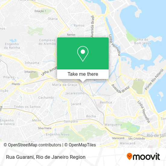 Rua Guarani map