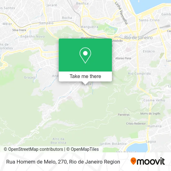 Rua Homem de Melo, 270 map