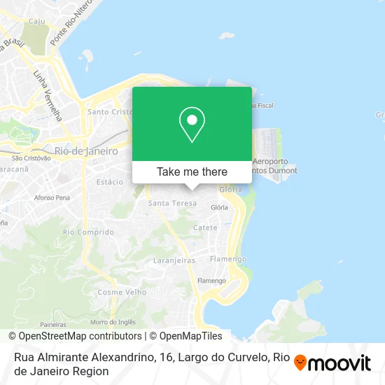 Rua Almirante Alexandrino, 16, Largo do Curvelo map