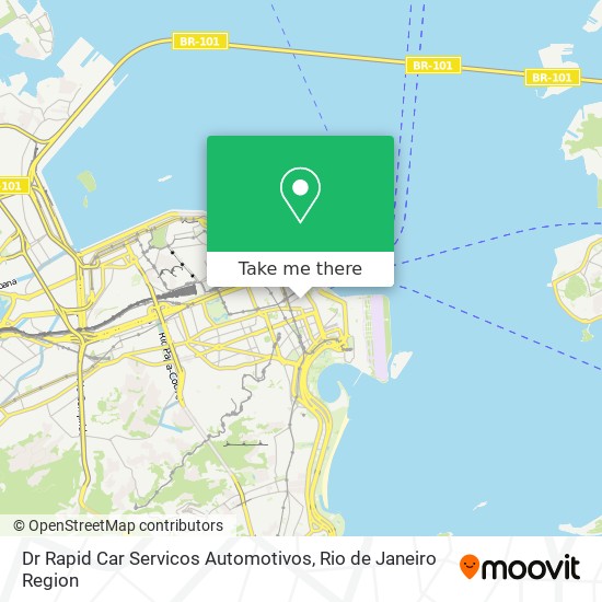 Mapa Dr Rapid Car Servicos Automotivos