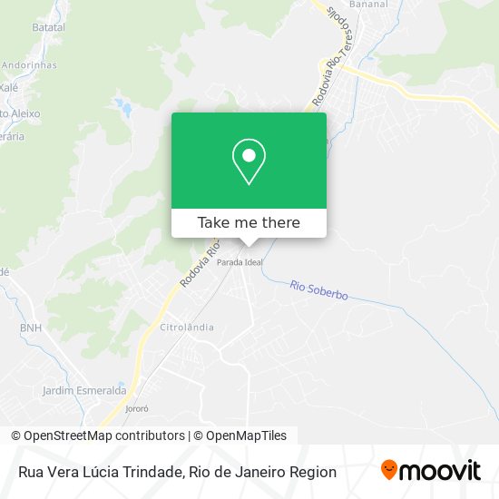 Rua Vera Lúcia Trindade map
