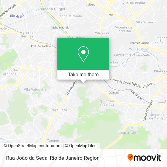 Rua João da Seda map