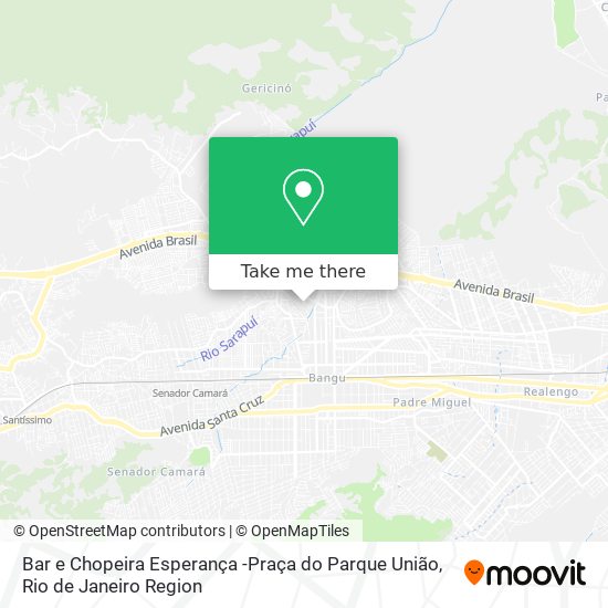 Bar e Chopeira Esperança -Praça do Parque União map