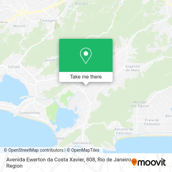 Avenida Ewerton da Costa Xavier, 808 map