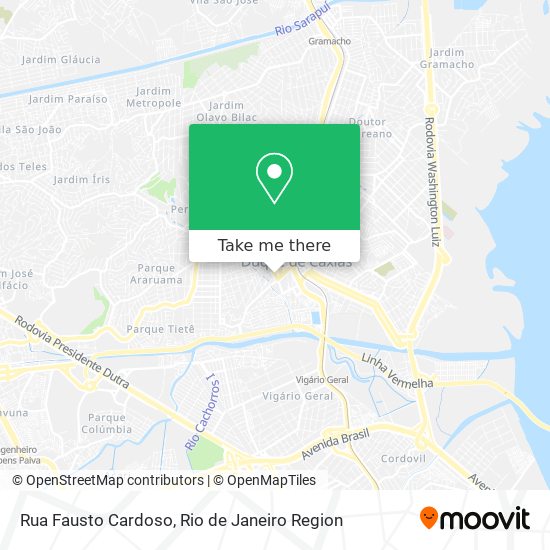 Rua Fausto Cardoso map