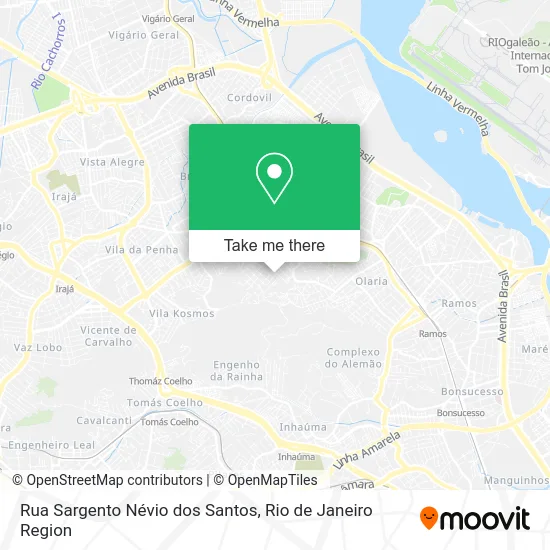 Rua Sargento Névio dos Santos map