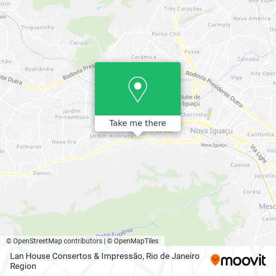 Lan House Consertos & Impressão map