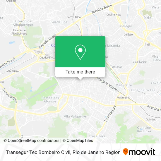 Transegur Tec Bombeiro Civil map