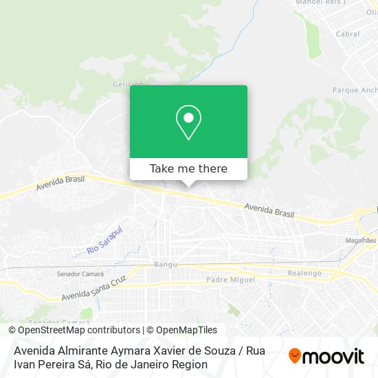 Avenida Almirante Aymara Xavier de Souza / Rua Ivan Pereira Sá map