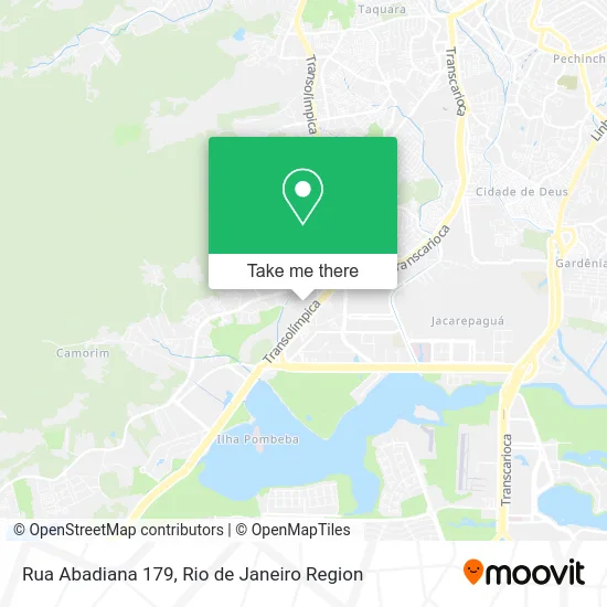 Rua Abadiana 179 map