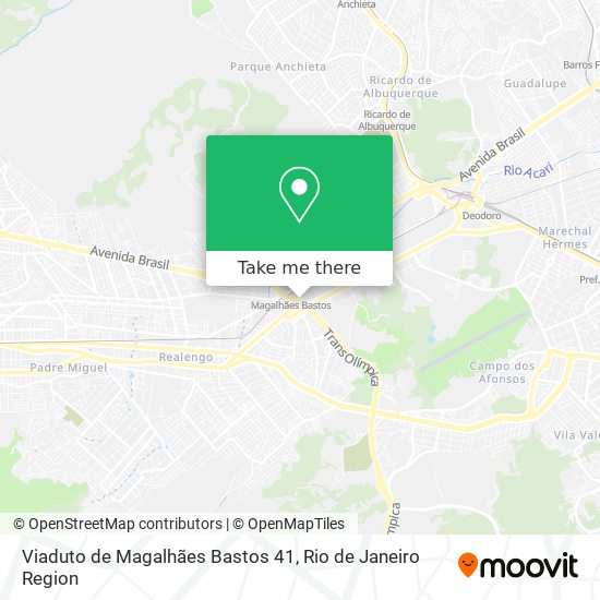 Viaduto de Magalhães Bastos 41 map