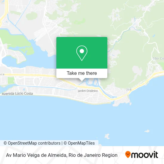 Av Mario Veiga de Almeida map