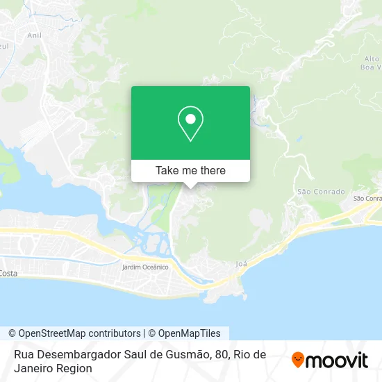 Rua Desembargador Saul de Gusmão, 80 map