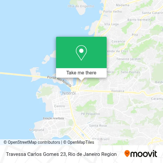 Travessa Carlos Gomes 23 map