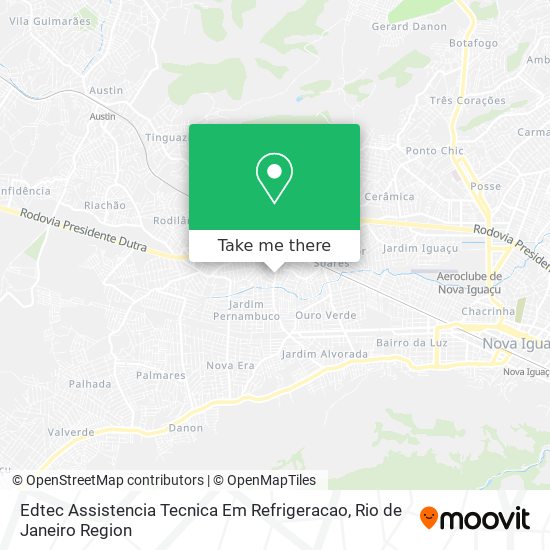 Edtec Assistencia Tecnica Em Refrigeracao map