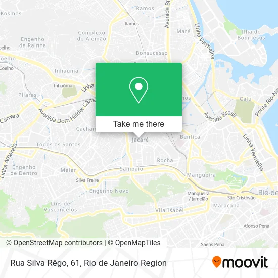 Rua Silva Rêgo, 61 map
