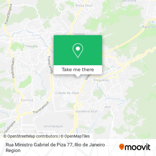 Rua Ministro Gabriel de Piza 77 map
