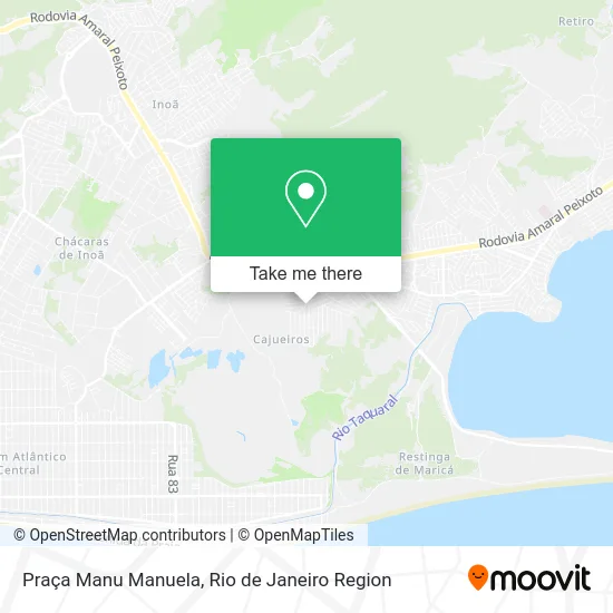 Praça Manu Manuela map