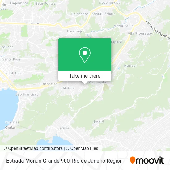 Estrada Monan Grande 900 map