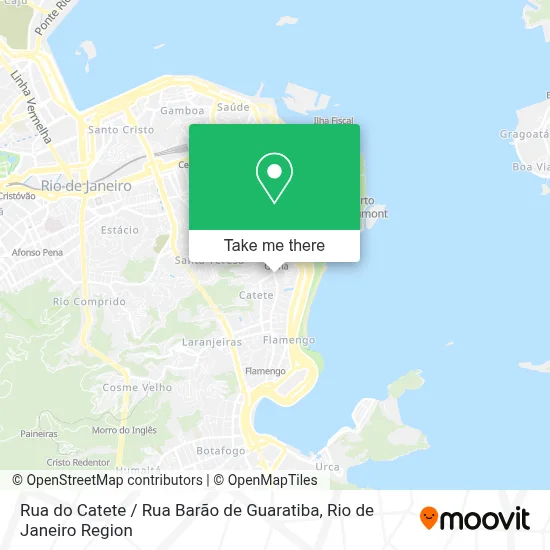 Rua do Catete / Rua Barão de Guaratiba map