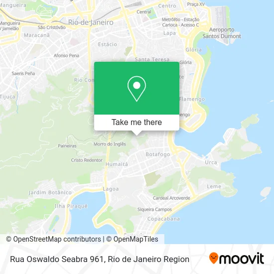 Rua Oswaldo Seabra 961 map