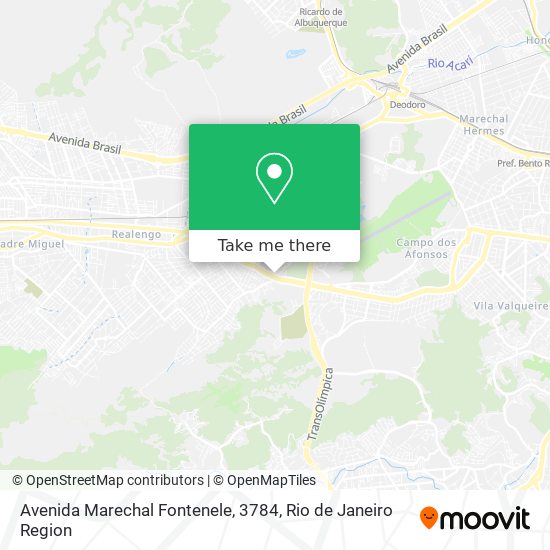 Mapa Avenida Marechal Fontenele, 3784