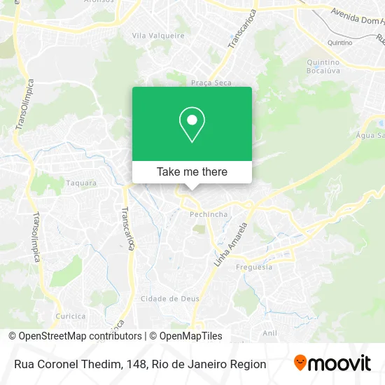 Rua Coronel Thedim, 148 map