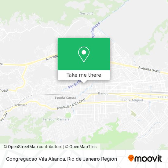 Congregacao Vila Alianca map