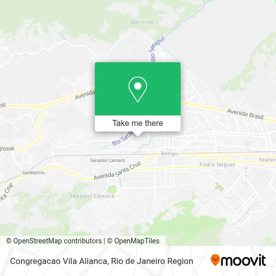 Congregacao Vila Alianca map
