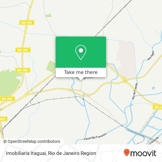 Imobiliaria Itaguai map