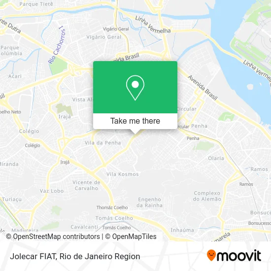 Jolecar FIAT map