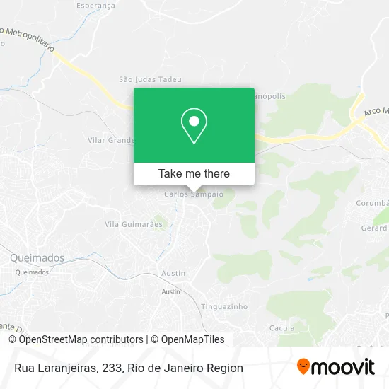 Rua Laranjeiras, 233 map