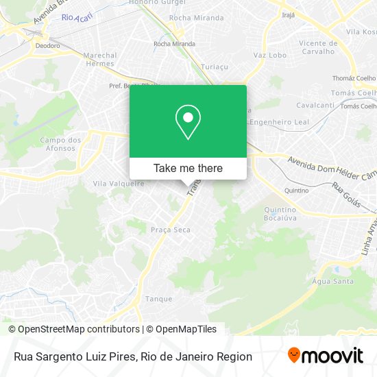 Rua Sargento Luiz Pires map