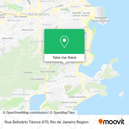 Rua Belisário Távora 470 map