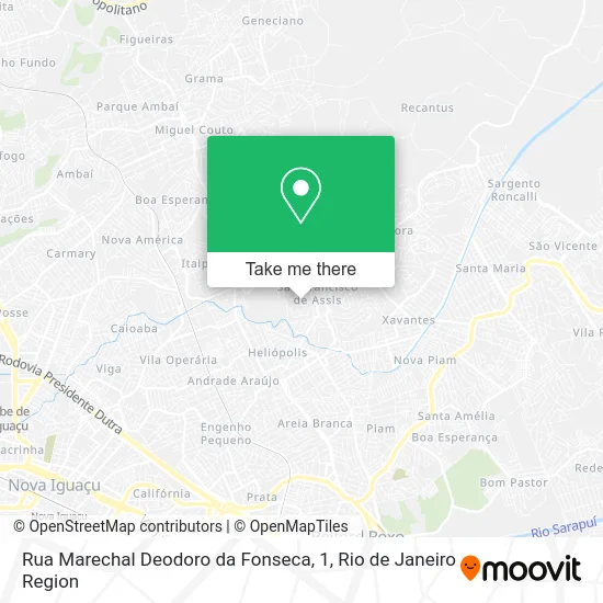 Rua Marechal Deodoro da Fonseca, 1 map