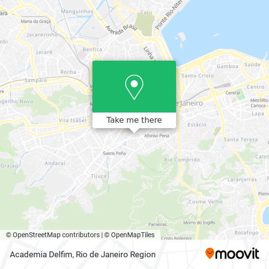 Academia Delfim map