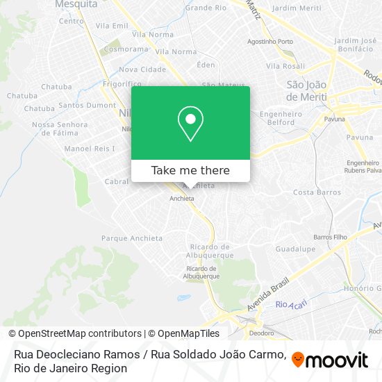 Rua Deocleciano Ramos / Rua Soldado João Carmo map