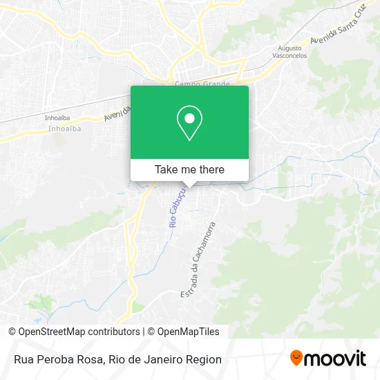 Rua Peroba Rosa map