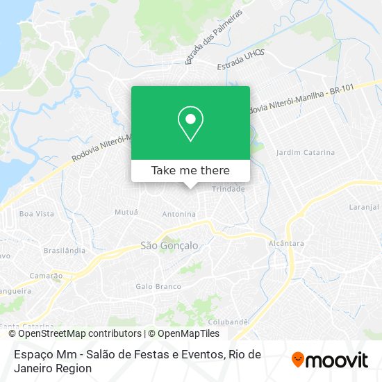 Espaço Mm - Salão de Festas e Eventos map