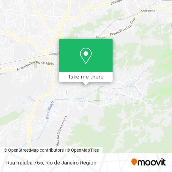 Rua Irajuba 765 map